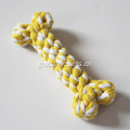 Cloth Pet Toy Knotted Ends Heavy-duty Cotton Pet Chew Toy Factory